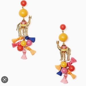 ISO IN SEARCH OF Kate Spade Spice Things Up Camel Dangle Earrings